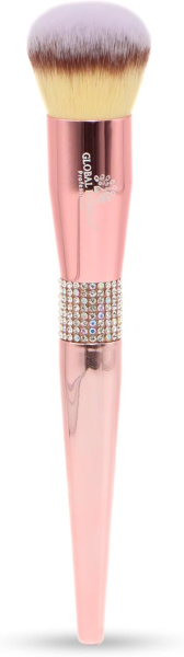 GLOBAL FASHION Rose Gold Professional Makeup Brush with Ultra Soft Vegan Bristles for Foundation, Concealer, Powder and Blush | فرشاة مكياج روز جولد احترافية