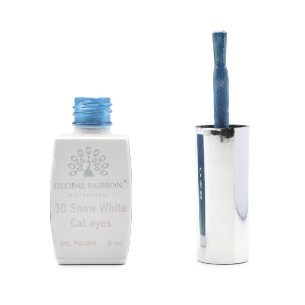 Global Fashion Cat Eye 3D Gel Polish Snow White Collection - 23 Magnetic Shades
