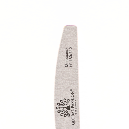 Global Fashion Nail File 180/240 – Professional Emery Board for Acrylic & Gel
