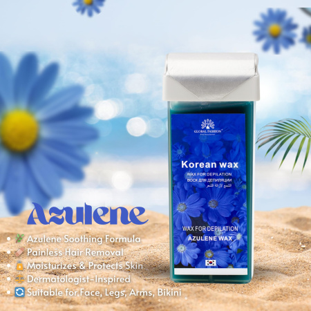 Roll-On Wax Cartridge 400ml – Hair Removal | Azulene Wax Cartridge Close View Hair Removal | شمع رول
Roll-On Wax Cartridge 400ml – Hair Removal | Azulene Paraffin Wax Detailed View Skin Care | شمع بارافين