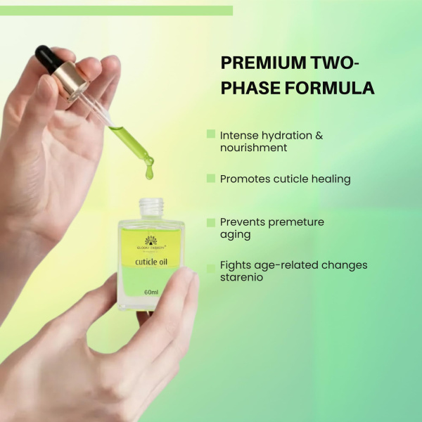 Global Fashion Professional Cuticle Oil – Natural Nail & Skin Care Blend