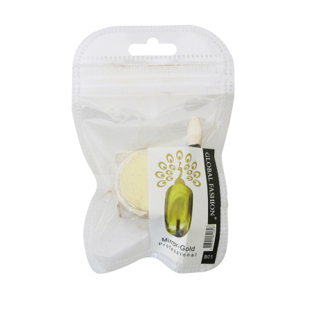 Rubbing for nails Miror Gold B01