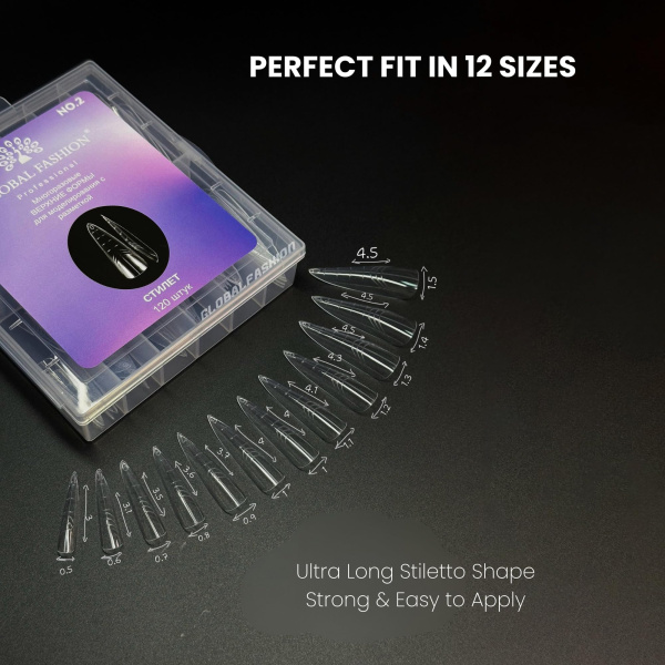 Nail Extension Tips 120pcs – Clear Dual Forms | Coffin Nail Extension Tips Gel Forms Kit | اطراف اظافر
Nail Extension Tips 120pcs – Clear Dual Forms | Coffin Dual Nail Forms Reusable Extensions | اظافر صناعية