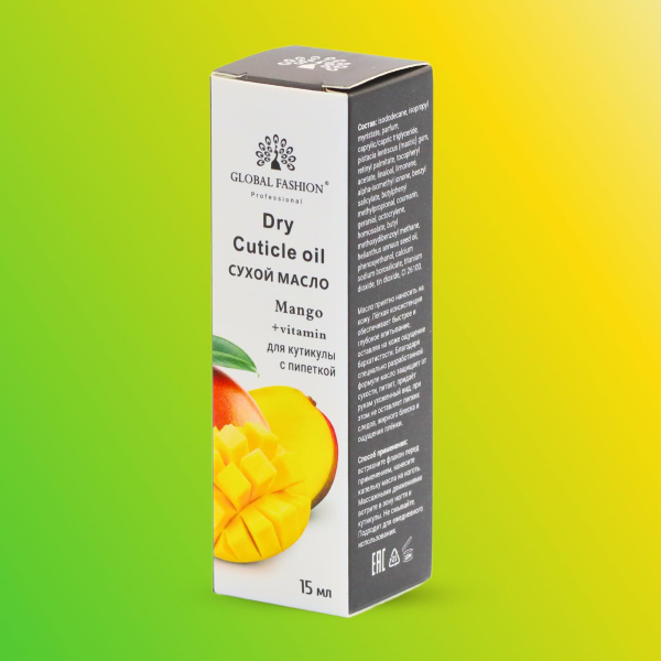 Global Fashion Professional Cuticle Oil – Natural Nail & Skin Care Blend