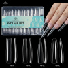 Global Fashion Gel Tips 4in1 01 Set – 192pcs Nail Extension Tips
