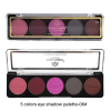 Global Fashion eyeshadow palette close up high pigment texture ظلال عيون لقطة مقربة

