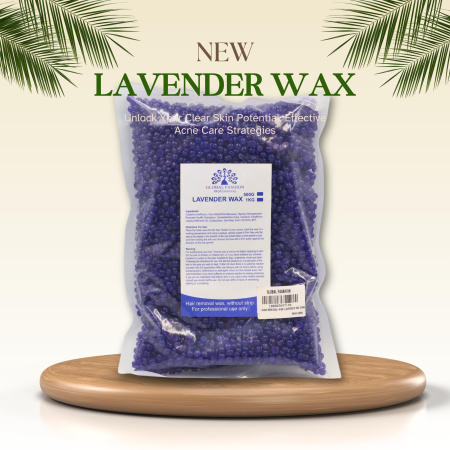 Hard Wax Beans – No Strip Hair Removal | Lavender Wax 500g Wax Beans Close View Hair Removal | حبيبات الشمع
Hard Wax Beans – No Strip Hair Removal | Lavender Wax 500g Hard Wax Detailed View Smooth Skin | شمع ازالة الشعر