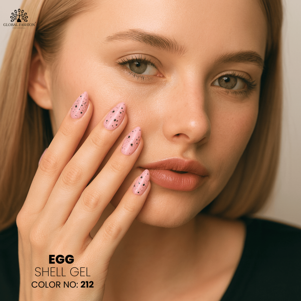 Speckled Egg Shell Gel Polish – 15 ml Shade 212 – Global Fashion