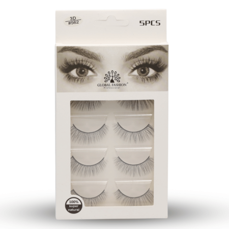 3D false eyelashes close up soft fluffy strip lashes رموش صناعية لقطة مقربة