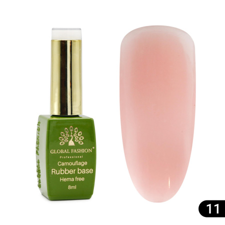 Camouflage base for nails, Hema free, 8 ml 11