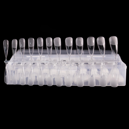 Global Fashion Gel Nail Tips – Professional Long Lasting Extensions-504 Pieces (Stiletto)
