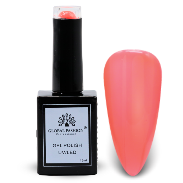Pink Glamour Gel Nail Polish 15ml UV LED | 22-Pink Glamour 1p