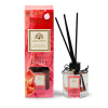 Red Quartz Reed Diffuser 100ml Home Fragrance Reed Diffuser Close Up - Luxury Aromatherapy Home Decor Fragrance | معطر منزلي صورة مقربة