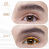 Colored gel eyeliner close up ultra fine tip no tug glide ايلاينر ملون لقطة مقربة