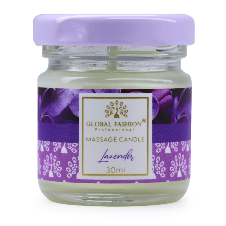 Massage candle Global Fashion, 30 ml, Lavender
