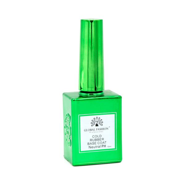 Cold Rubber Base Coat 15ml – Global Fashion | Neutral pH Nail Base GCC
كولد روبر بيس كوت 15 مل – جلوبال فاشن | قاعدة أظافر pH متعادل الخليج
