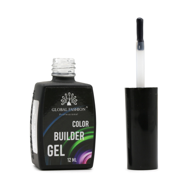 Global Fashion Color Builder Gel 12ml | Nail Extension Gel | جل بيلدر ملون
