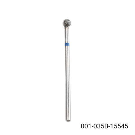 Diamond cuticle bit, ball, blue notch 001/035B