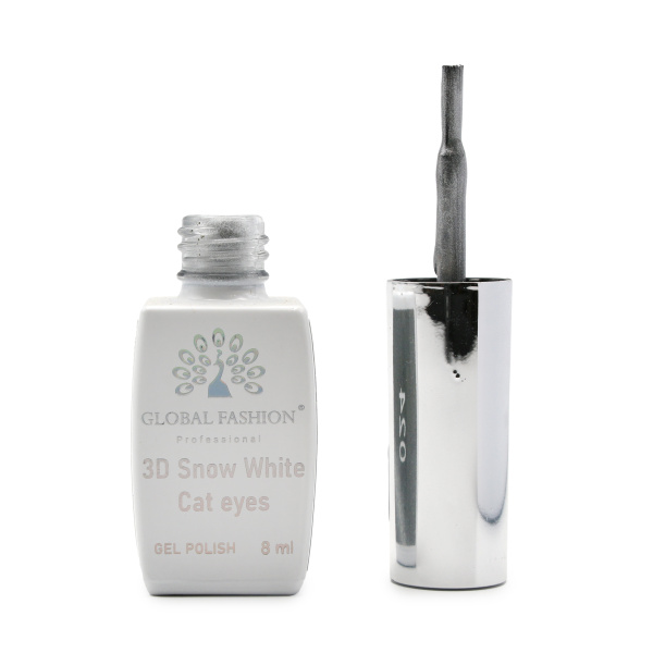 Global Fashion Cat Eye 3D Gel Polish Snow White Collection - 23 Magnetic Shades
