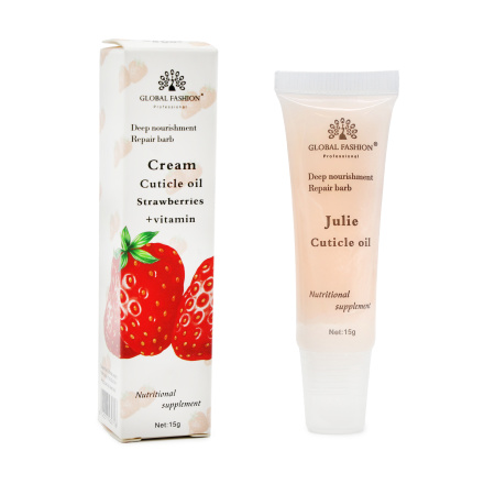 Moisturizing cuticle cream, 15 g, Strawberries
