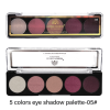 Global Fashion eyeshadow palette close up high pigment texture ظلال عيون لقطة مقربة

