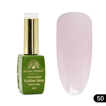 Camouflage base for nails, Hema free, 8 ml 50
