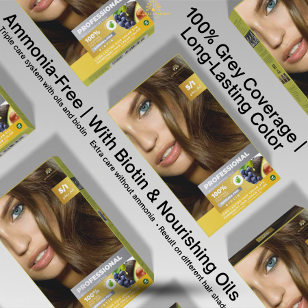 Hair dye close up smooth creamy texture صبغة شعر لقطة مقربة