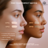 Global Fashion matte foundation close up waterproof oil free finish كريم اساس لقطة مقربة مطفي