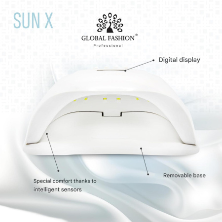 SUN X Professional UV LED Nail Lamp 54W – Fast Curing Gel Nail Dryer
