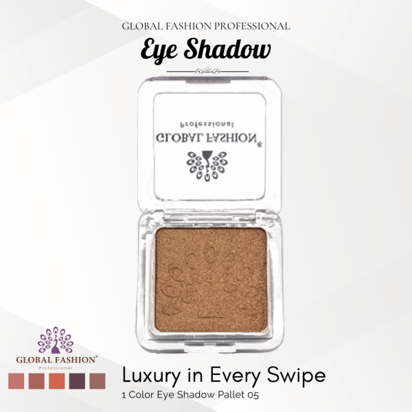 Global Fashion single eyeshadow preview matte shimmer finish ظلال عيون