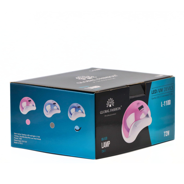 72W UV LED Nail Lamp Dryer for Gel Polish Professional | جهاز تجفيف اظافر جل
Professional Nail Dryer Lamp 72W UV LED Fast Cure | مجفف اظافر احترافي