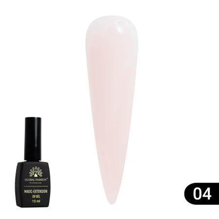 Gel Global Fashion Magic-Extension № 4 12 ml (wholesale 6 pcs)