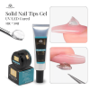 Gel for gel tips in a tube. Solid Nail Tips Gel 30 gr. Nail Extension Gel Close Up - Professional Solid Nail Tips Gel | جل الأظافر صورة مقربة