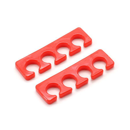 Silicone finger separators, red (spacers) 1 pc