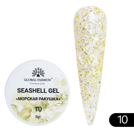 Nail gel SEASHELL GEL \"sea shell\" 5 gr, 10