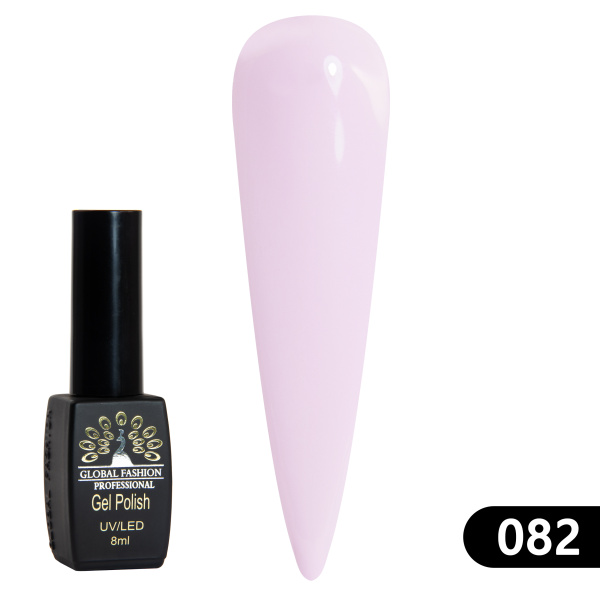 Gel polish BLACK ELITE 082, Global Fashion 8 ml