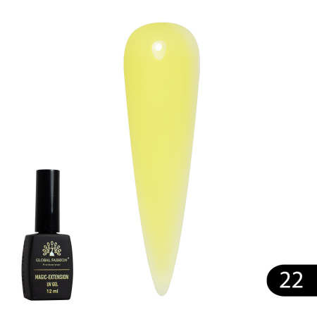 Gel Global Fashion Magic-Extension 12 ml, 22
