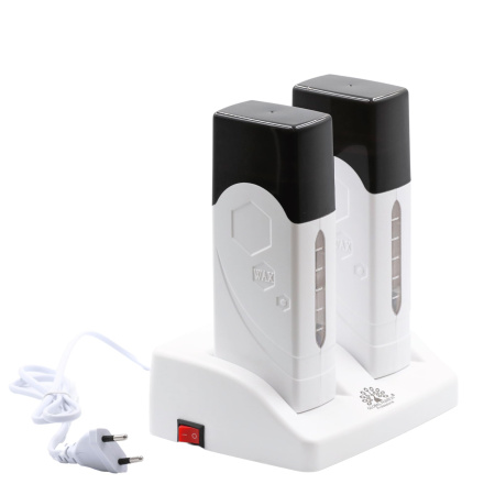 Double Wax Heater – Hair Removal Machine | White Double Wax Heater Close View Hair Removal | جهاز تسخين الشمع
Double Wax Heater – Hair Removal Machine | White Dual Wax Heater Detailed View | ماكينة الشمع