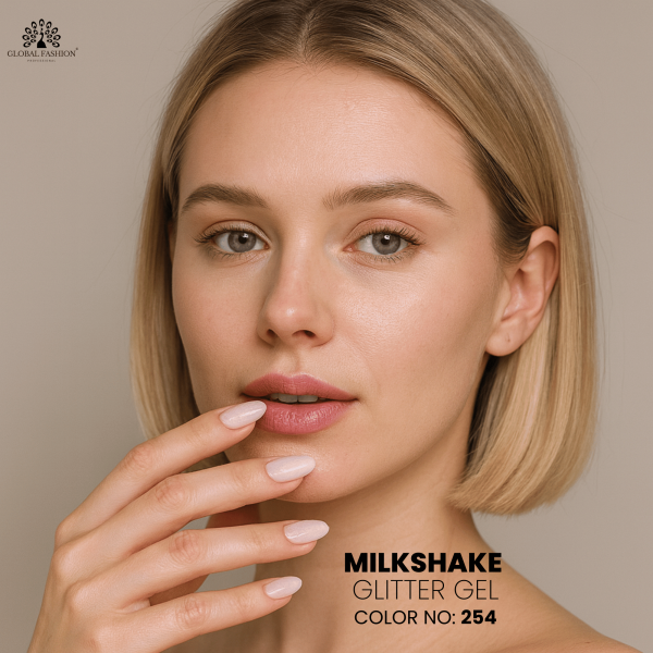 Milkshake Glitter Gel Polish,UV LED Milkshake Nail Gel,Long-Lasting Glitter Milkshake Nail Gel,Soak-Off Sparkle Milkshake Gel Polish,جل أظافر جلتر ميلك شيك,طلاء جل أظافر ميلك شيك لامع,جل ميلك شيك UV LED,جل أظافر ميلك شيك طويل الأمد
