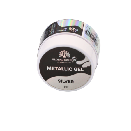 Metallic Gel Nail Polish 5gr Mirror Effect Gel Nail Polish Close Up - Metallic Mirror Nail Art Color | طلاء أظافر صورة مقربة