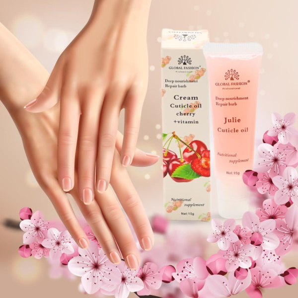 Cuticle Oil Cream – Nail & Cuticle Care | Cherry + Vitamin Cuticle Oil Nail Care Treatment | زيت الكيوتكل
Cuticle Oil Cream – Nail & Cuticle Care | Cherry + Vitamin Nail Oil Moisturizing & Strengthening | زيت الاظافر