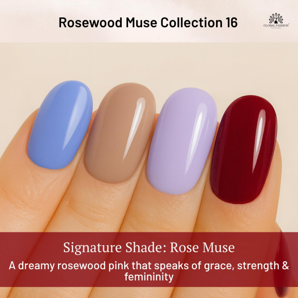 Black Elite Gel Nail Polish Set 6x8ml – UV/LED | Rosewood Muse Gel Nail Polish Set UV LED High Shine | طلاء اظافر جل
Black Elite Gel Nail Polish Set 6x8ml – UV/LED | Rosewood Muse Nail Gel Polish Set Long Lasting | مناكير جل