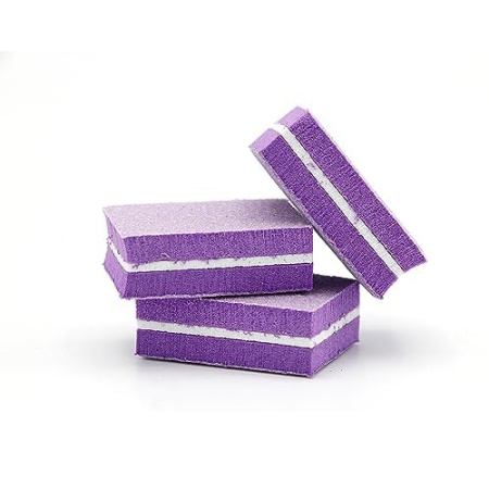 Global Fashion Mini Nail Buffer 50pcs – Sanding Blocks | Purple Nail Buffer Block Close View Smoothing Tool | مبرد اظافر
Global Fashion Mini Nail Buffer 50pcs – Sanding Blocks | Purple Nail File Buffer Detailed View Polishing | اداة تلميع الاظافر