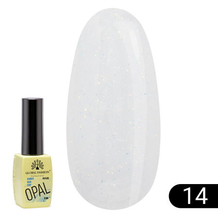 Opal Global Fashion Rubber Base 8ml, 14
