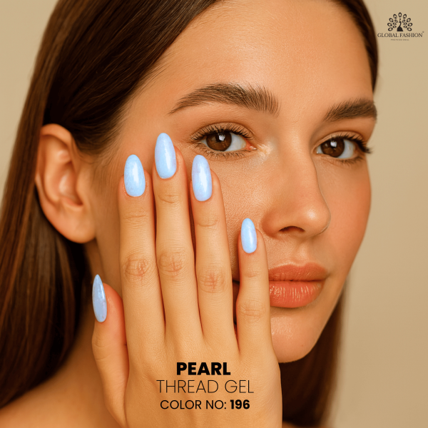 Pearl Thread Gel Polish – Shade ## – 15ml / 8ml UV LED Soak Off | 196
