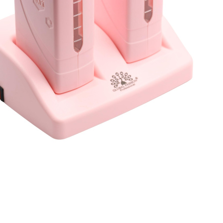Double Wax Heater – Hair Removal Machine | Pink Double Wax Heater Close View Hair Removal | جهاز تسخين الشمع
Double Wax Heater – Hair Removal Machine | Pink Dual Wax Heater Detailed View | ماكينة الشمع