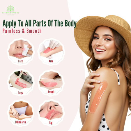 Electric Wax Warmer for Hair Removal Fast Heating | Green Wax Heater Close Up - Hair Removal Machine Detail UAE GCC | جهاز شمع صورة مقربة
