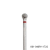 Diamond cuticle tip, ball 001040 R