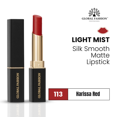 Global Fashion Long-Lasting Matte Lipstick (113, 3.5 g) matte lipstick shade 113 smooth finish long wear 3.5g