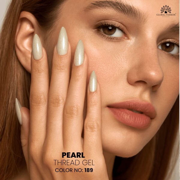 Pearl Thread Gel Polish – Shade ## – 15ml / 8ml UV LED Soak Off | 189
